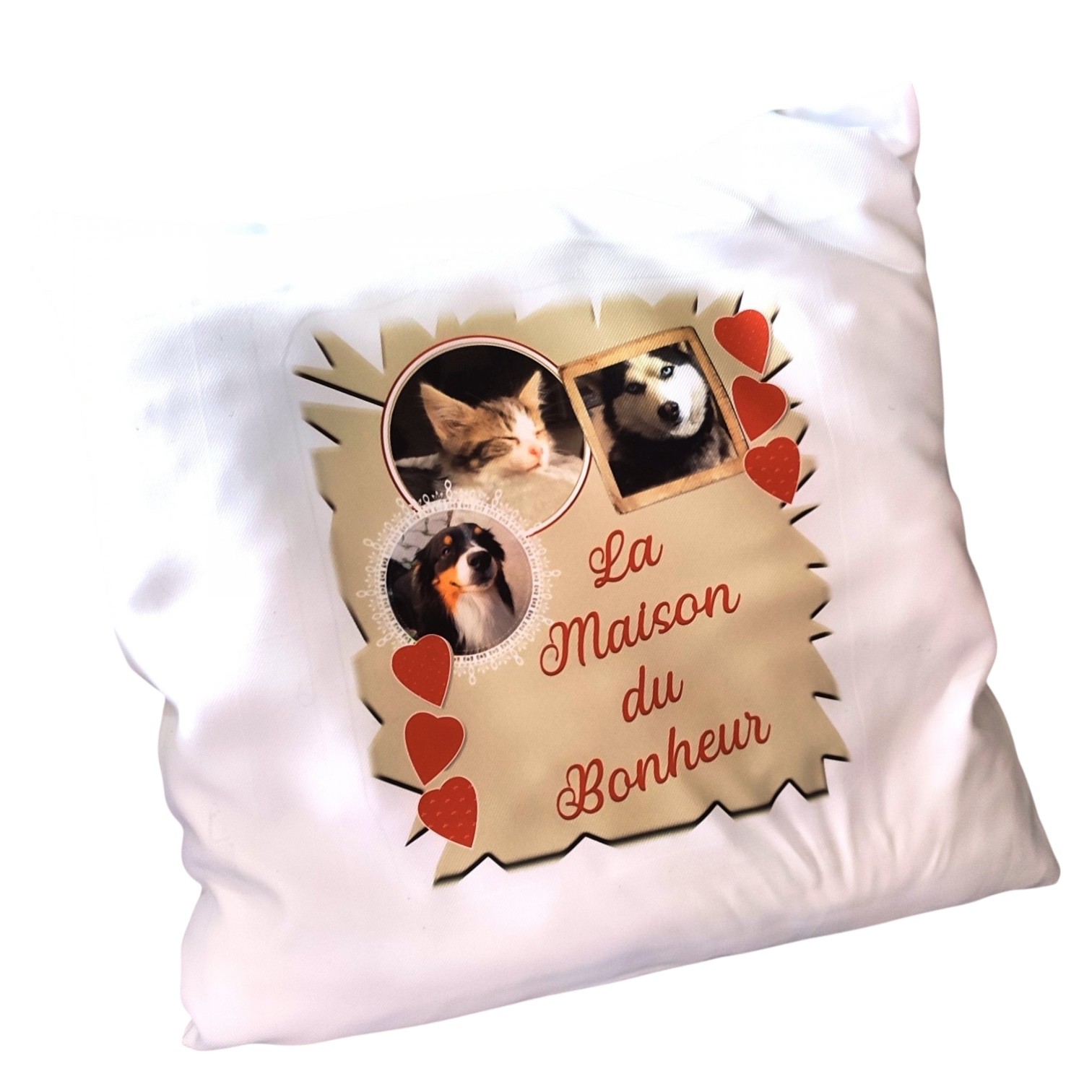 Coussin personnalisé